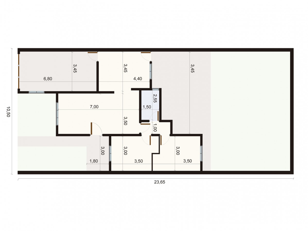 CASA DE 2 DORMITORIOS EN BARRIO OBRERO