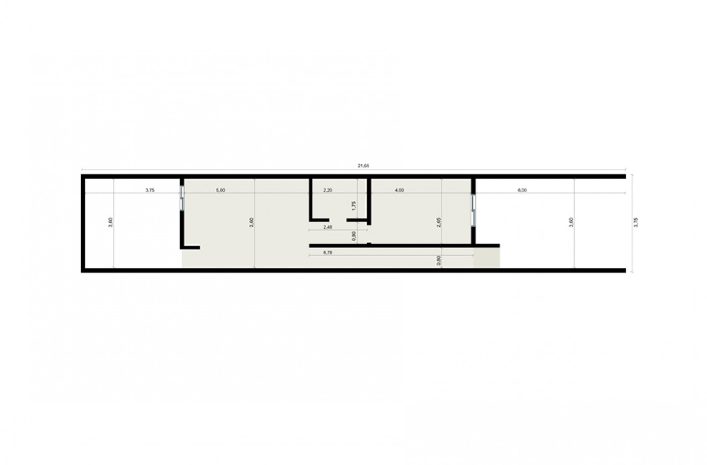DEPTO TIPO CASITA DE 1 DORMITORIO - EN ALQUILER