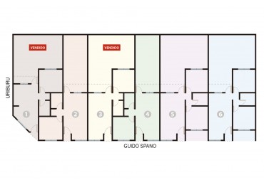 DEPTOS DE 1 DORMITORIO - A ESTRENAR